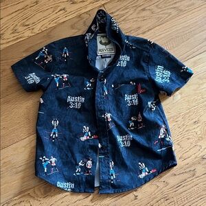 NWOT - 18/24M - RSVLTS - Navy Austin 3:16 Shirt
